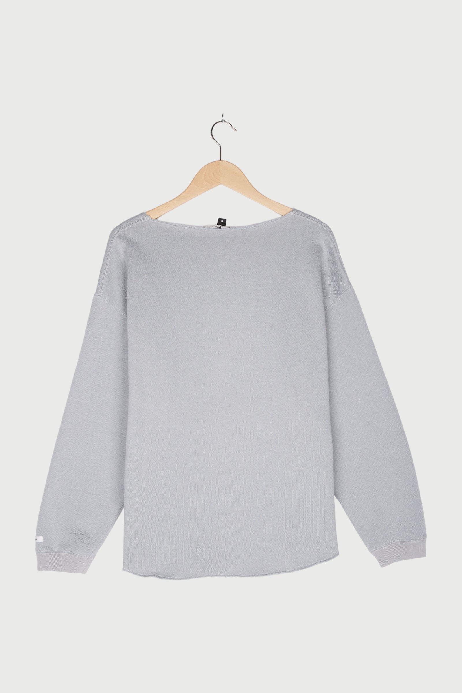 RAW EDGE STATEMENT SWEATER