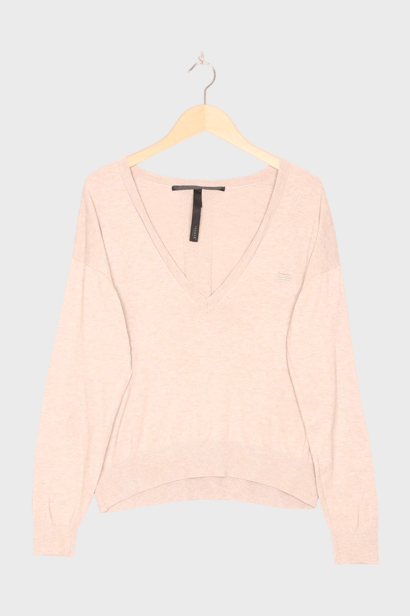 SWEATER V-NECK SPARKLE