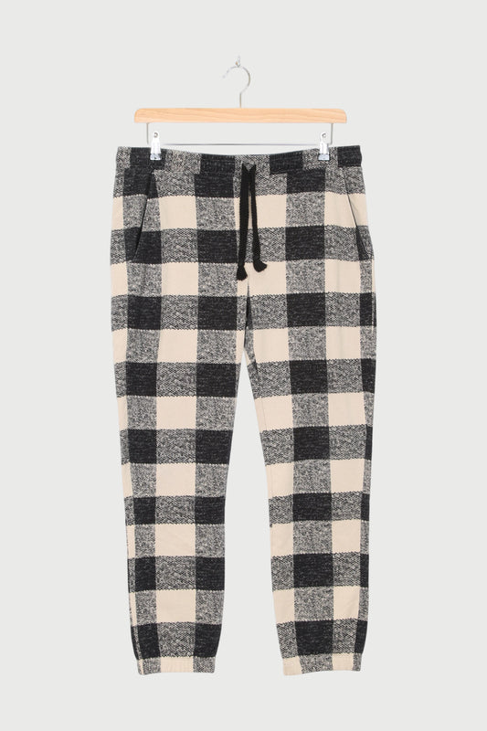 CROPPED JOGGER CHECK