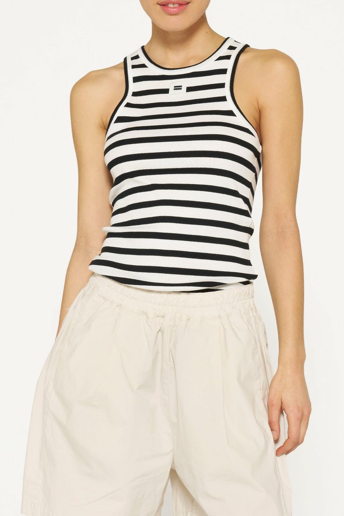 TANK TOP RIB STRIPES