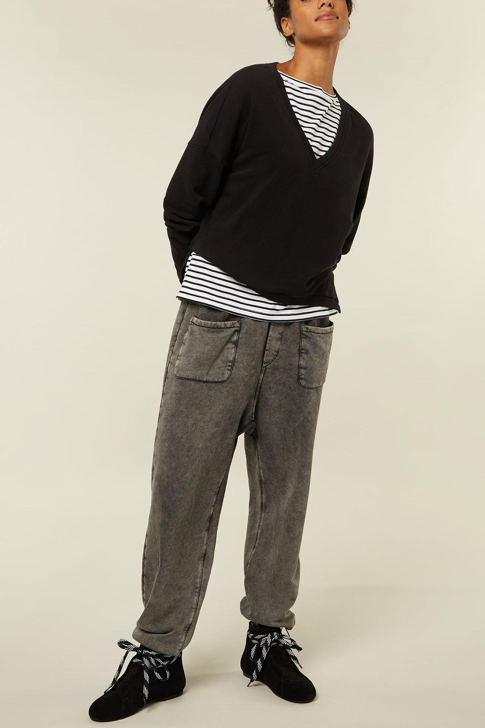 VOILE BACK SWEATER