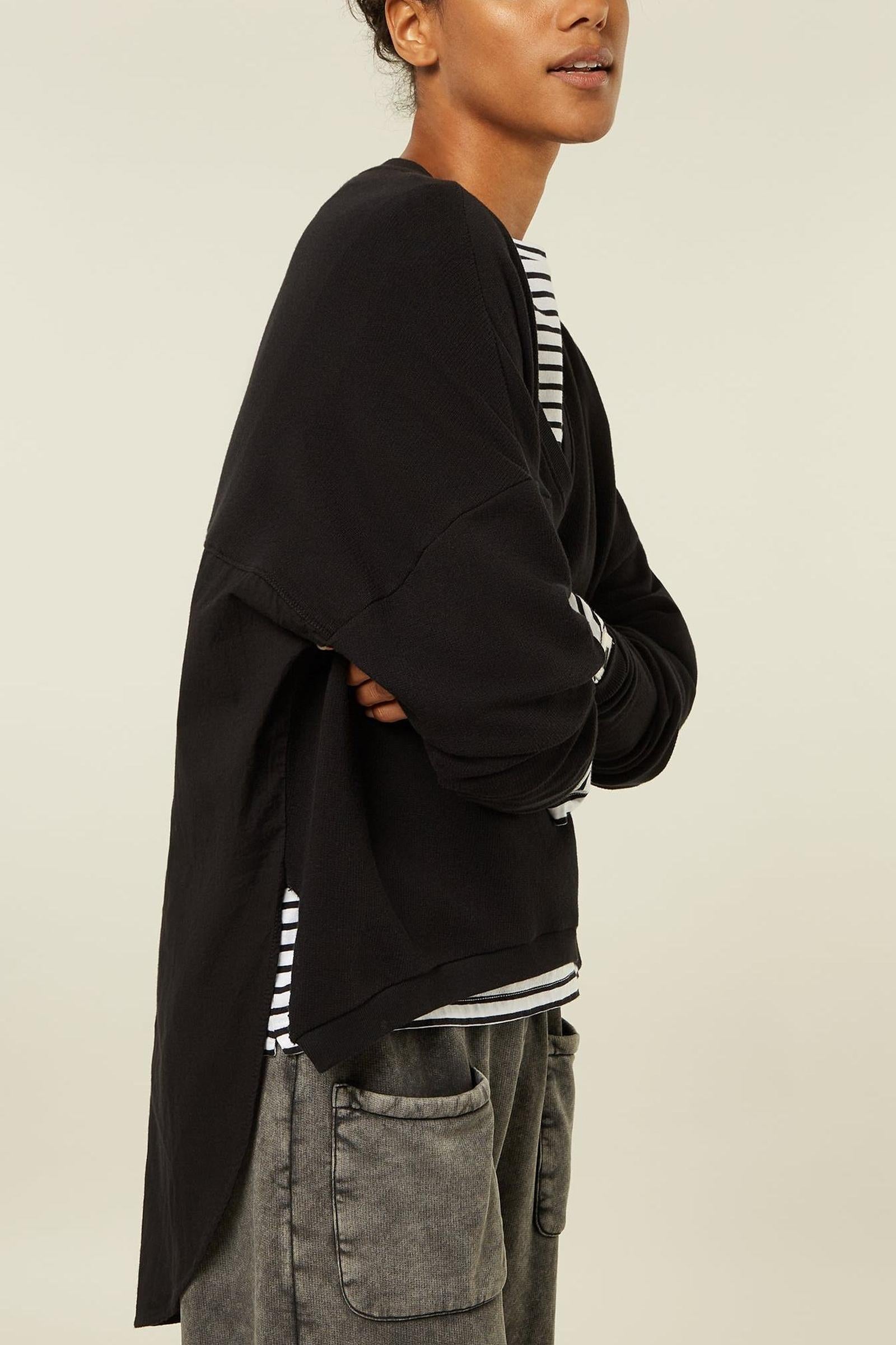 VOILE BACK SWEATER