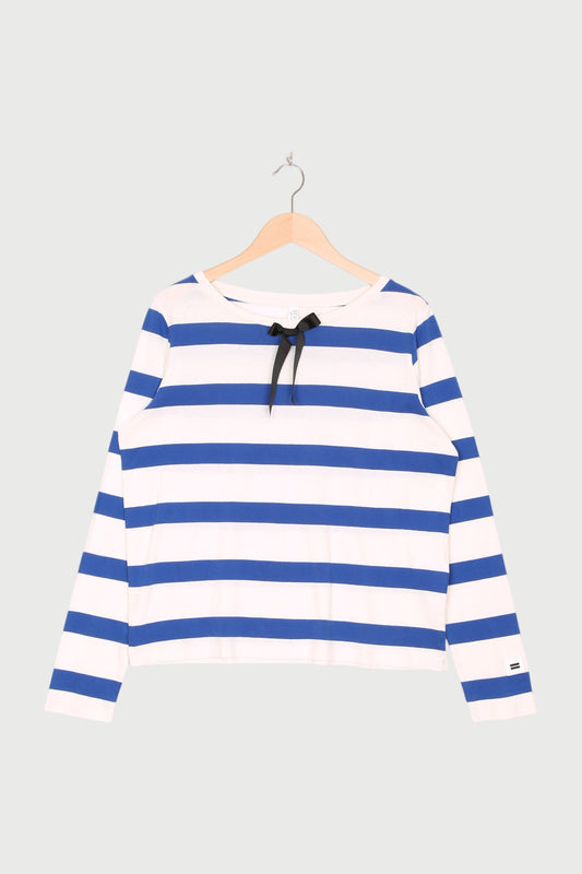 LONGSLEEVE TEE BOW STRIPE