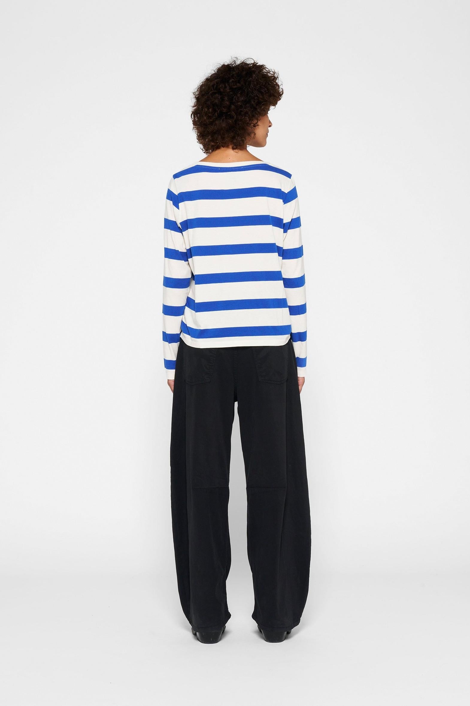LONGSLEEVE TEE BOW STRIPE