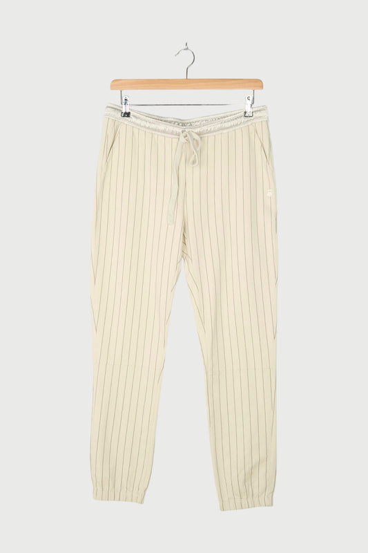CROPPED JOGGER PINSTRIPE