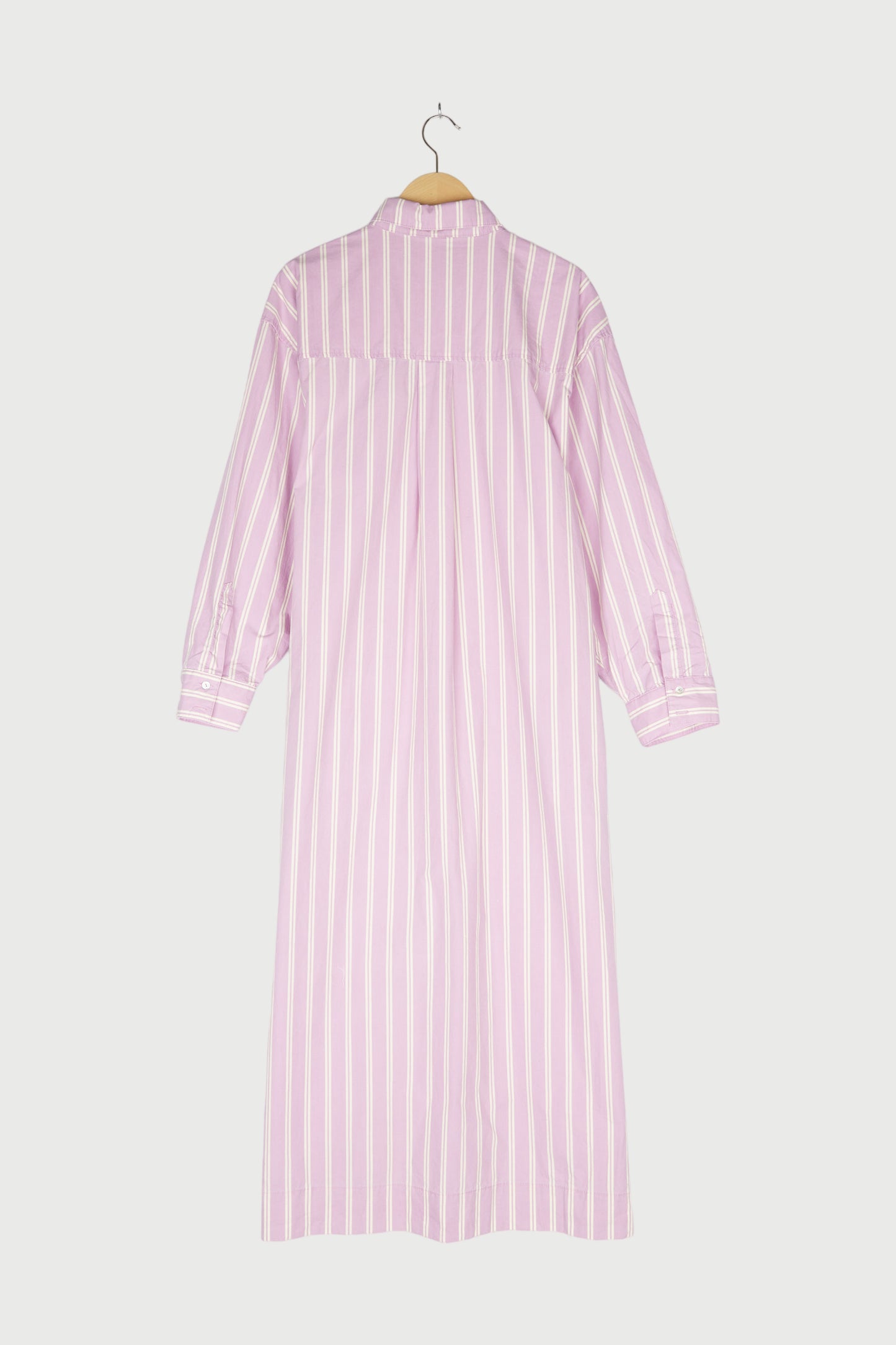 MAXI SHIRT DRESS STRIPES