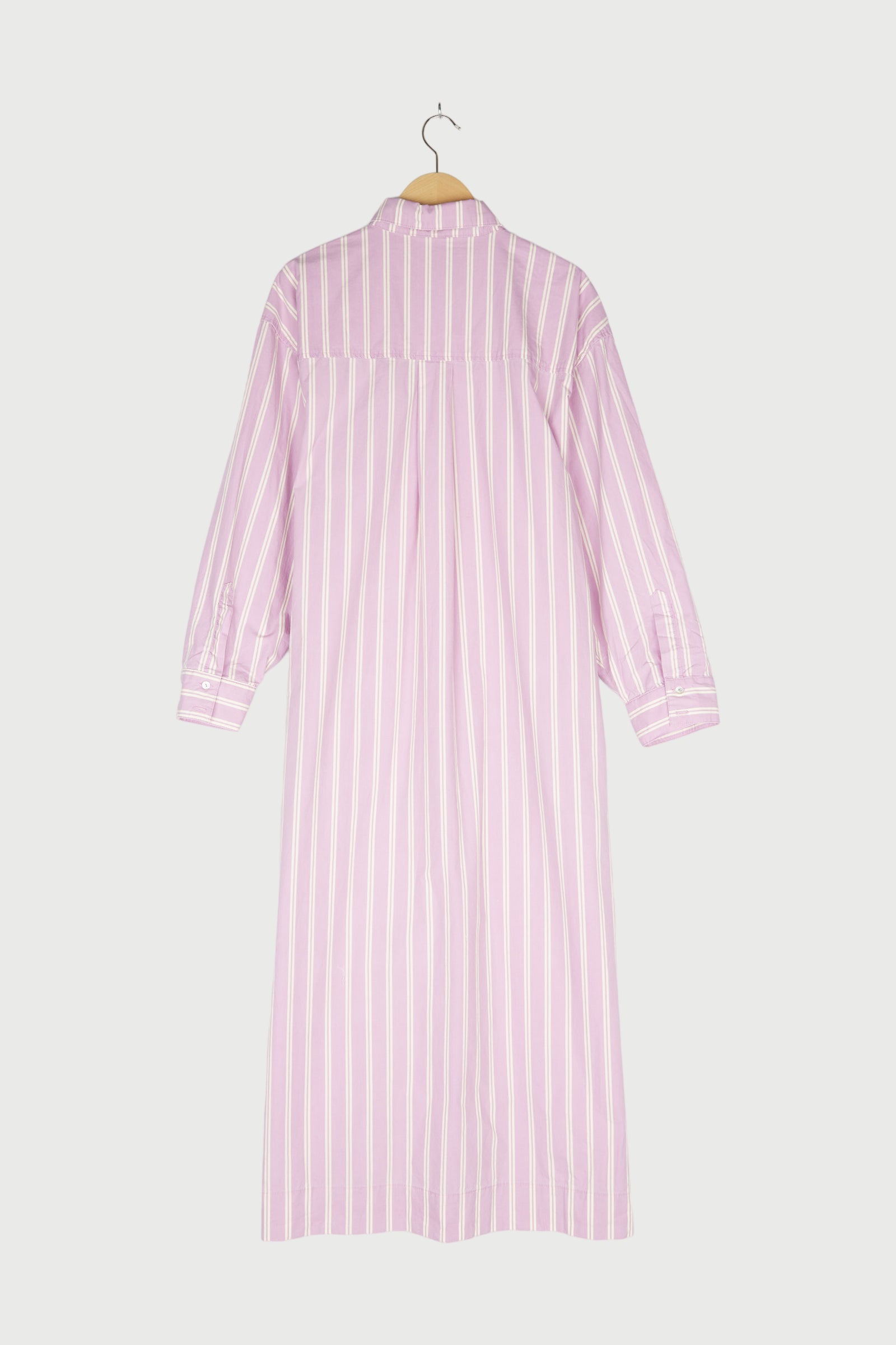 MAXI SHIRT DRESS STRIPES