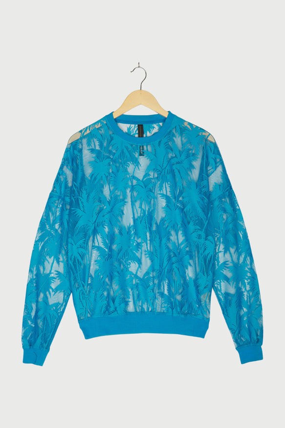 MESH SWEATER PALM