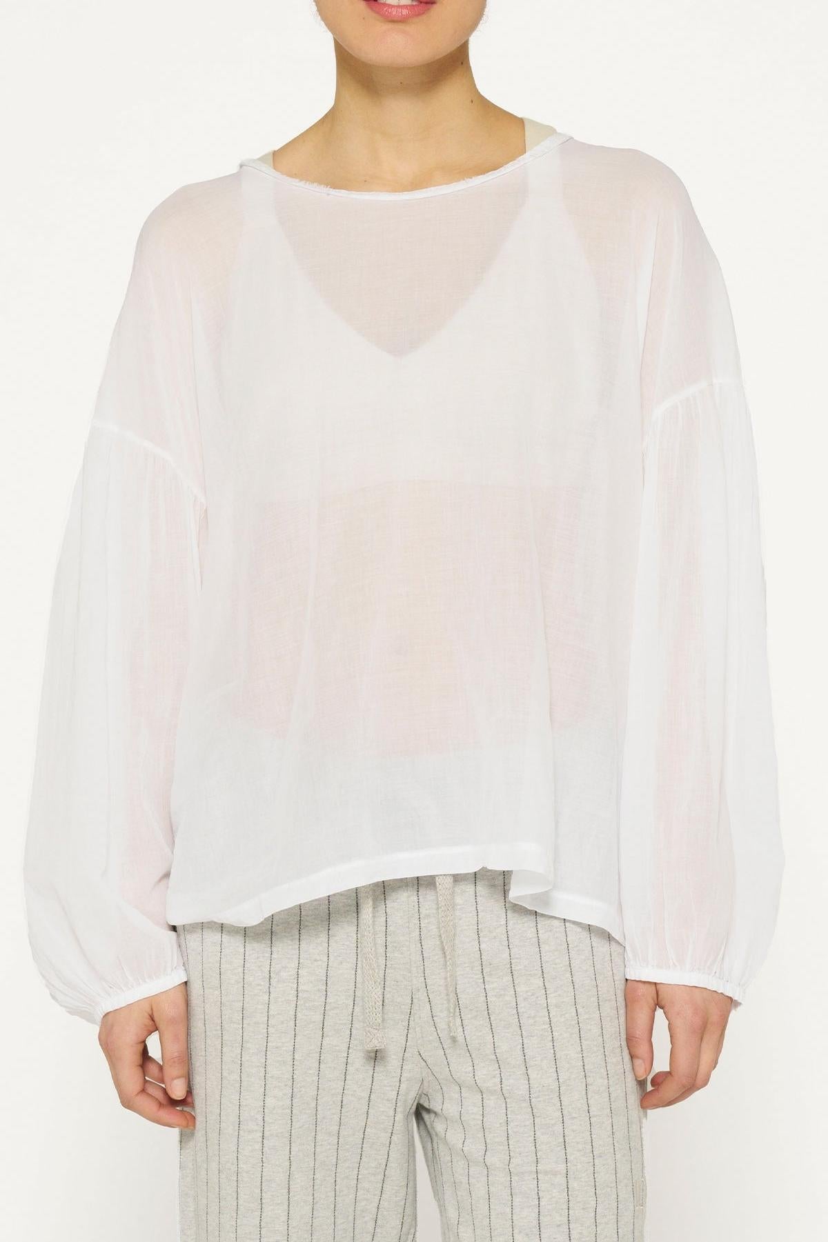BALLOON SLEEVE BLOUSE