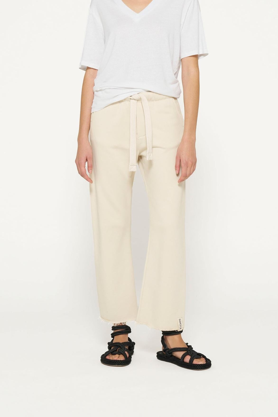 V-NECK TEE LINEN COTTON