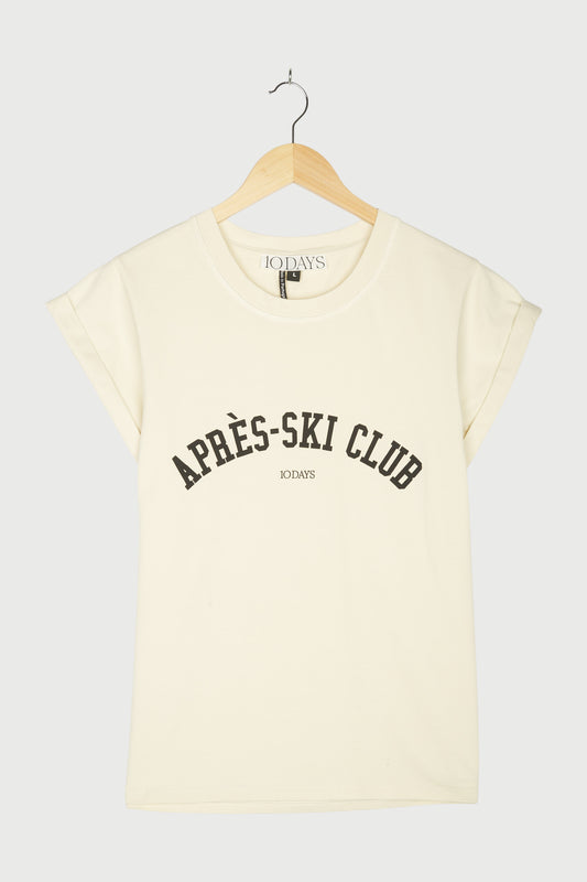 SHORTSLEEVE TEE APRES-SKI