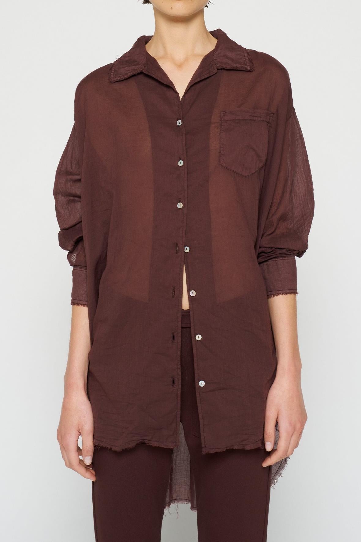 BOXY BLOUSE VOILE
