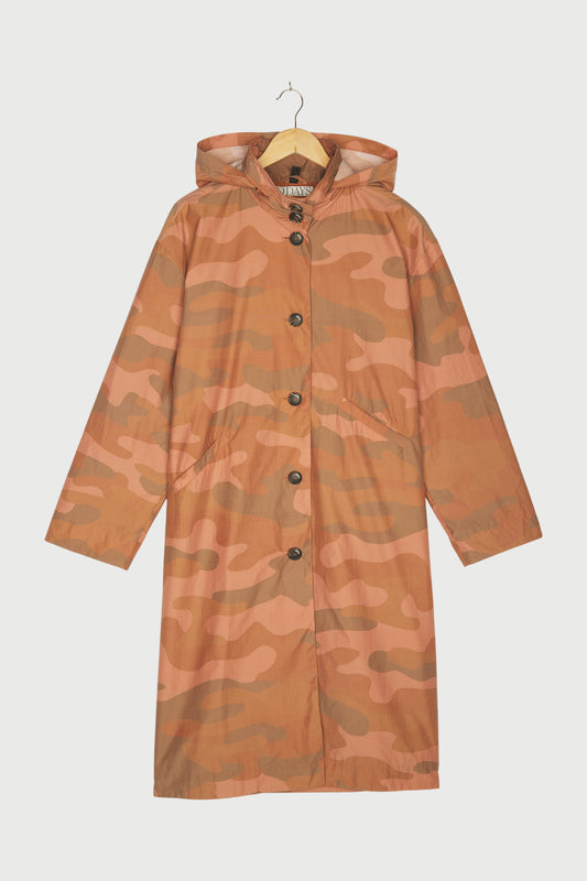 NYLON COAT CAMO