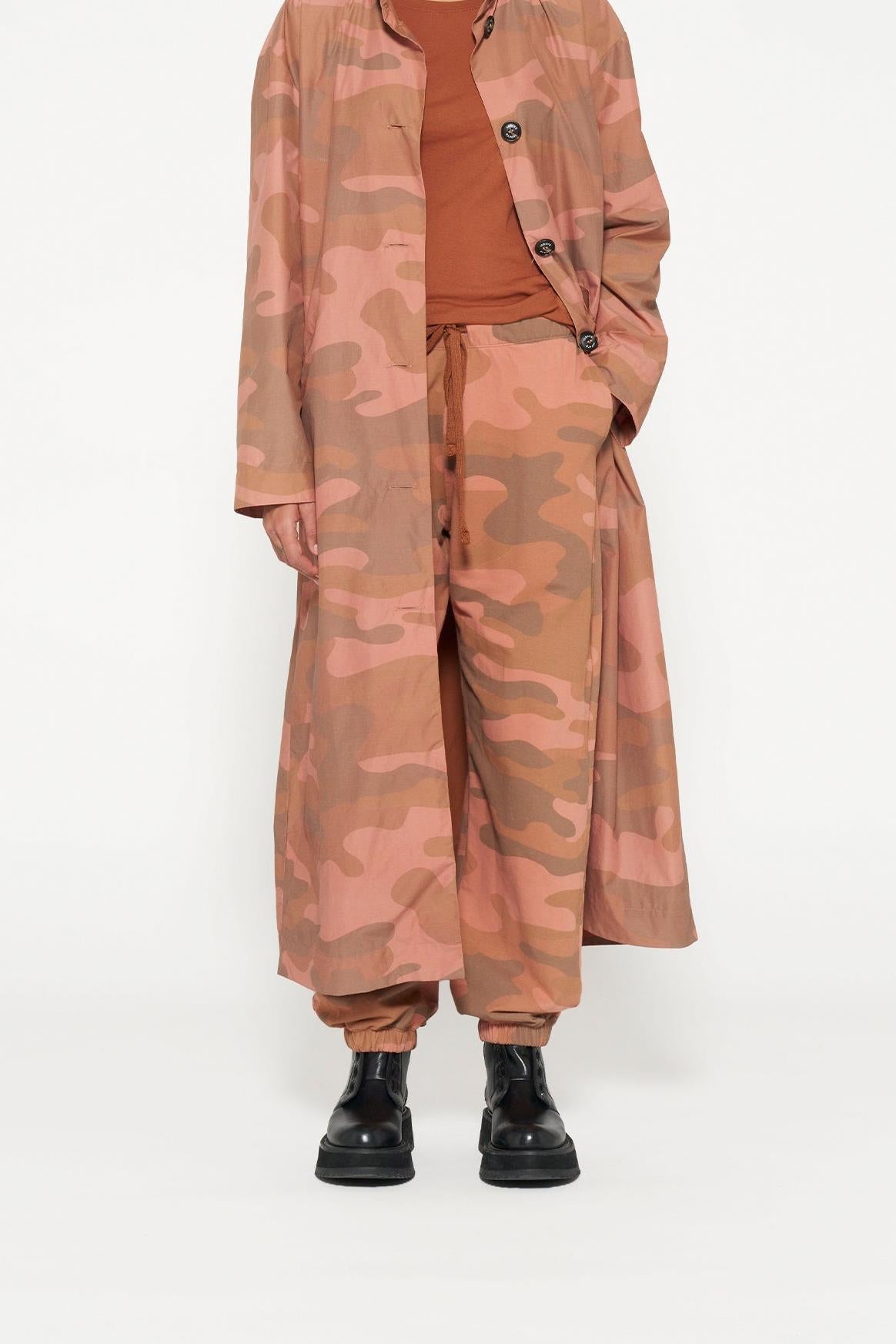 NYLON COAT CAMO