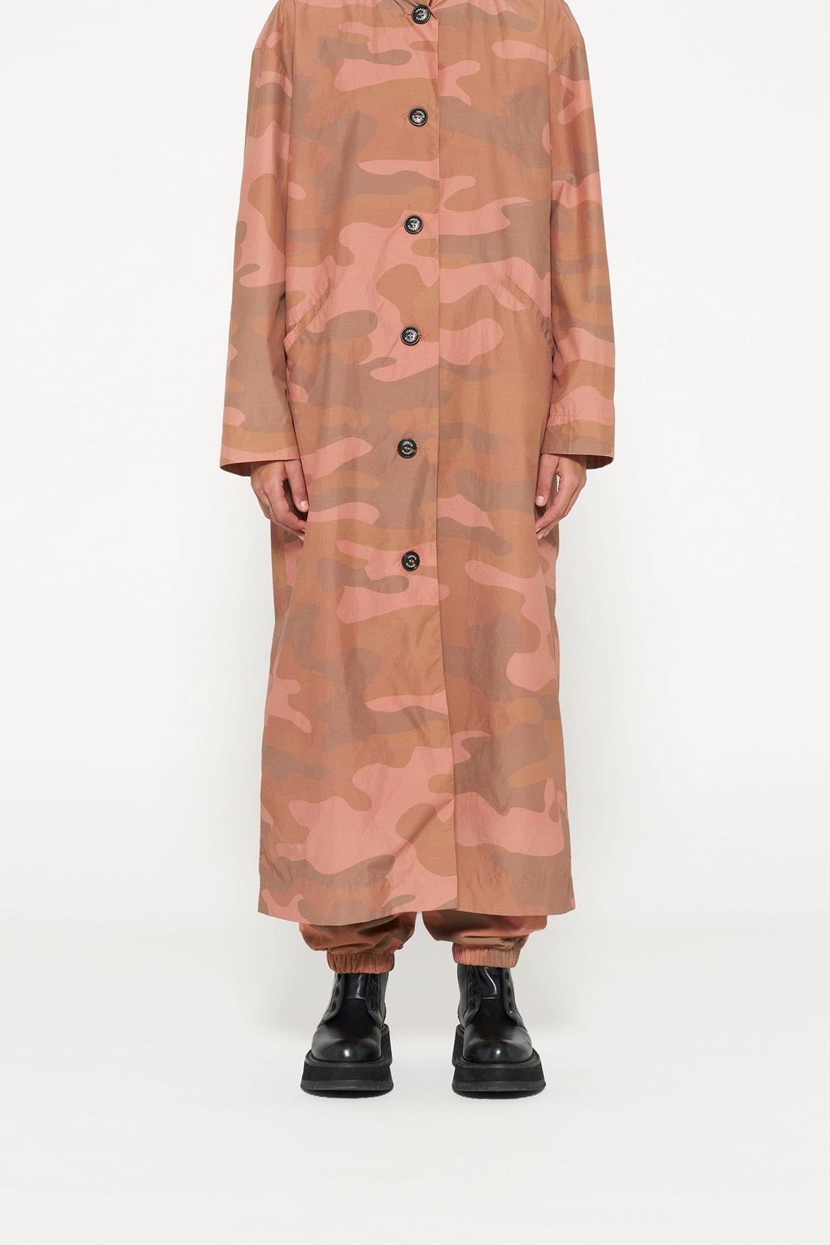 NYLON COAT CAMO
