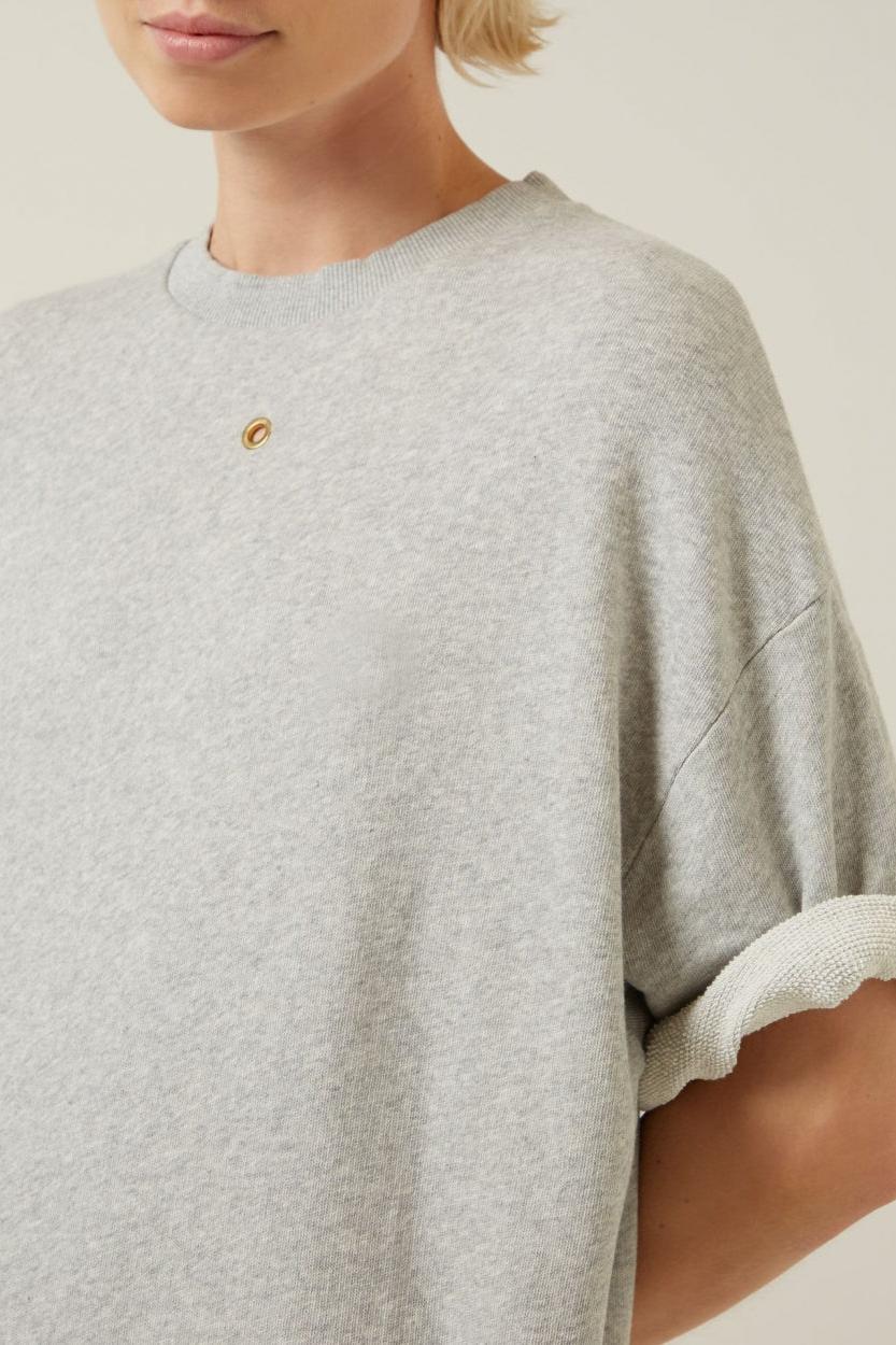T-SHIRT DRESS FLEECE