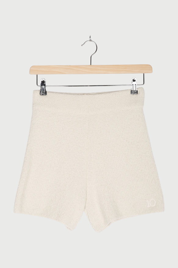 BOUCLE KNIT SHORTS