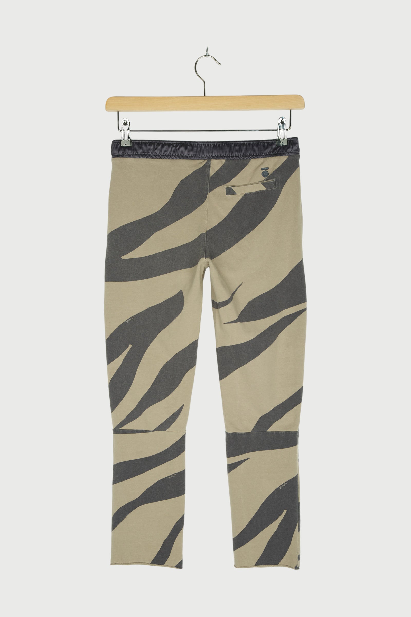 CROPPED JOGGER ZEBRA