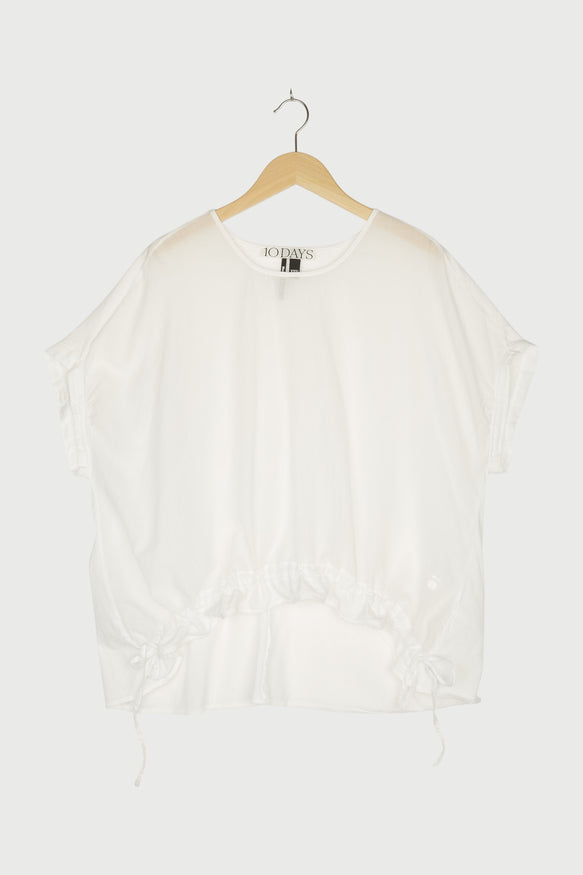 SHORTSLEEVE BLOUSE VOILE