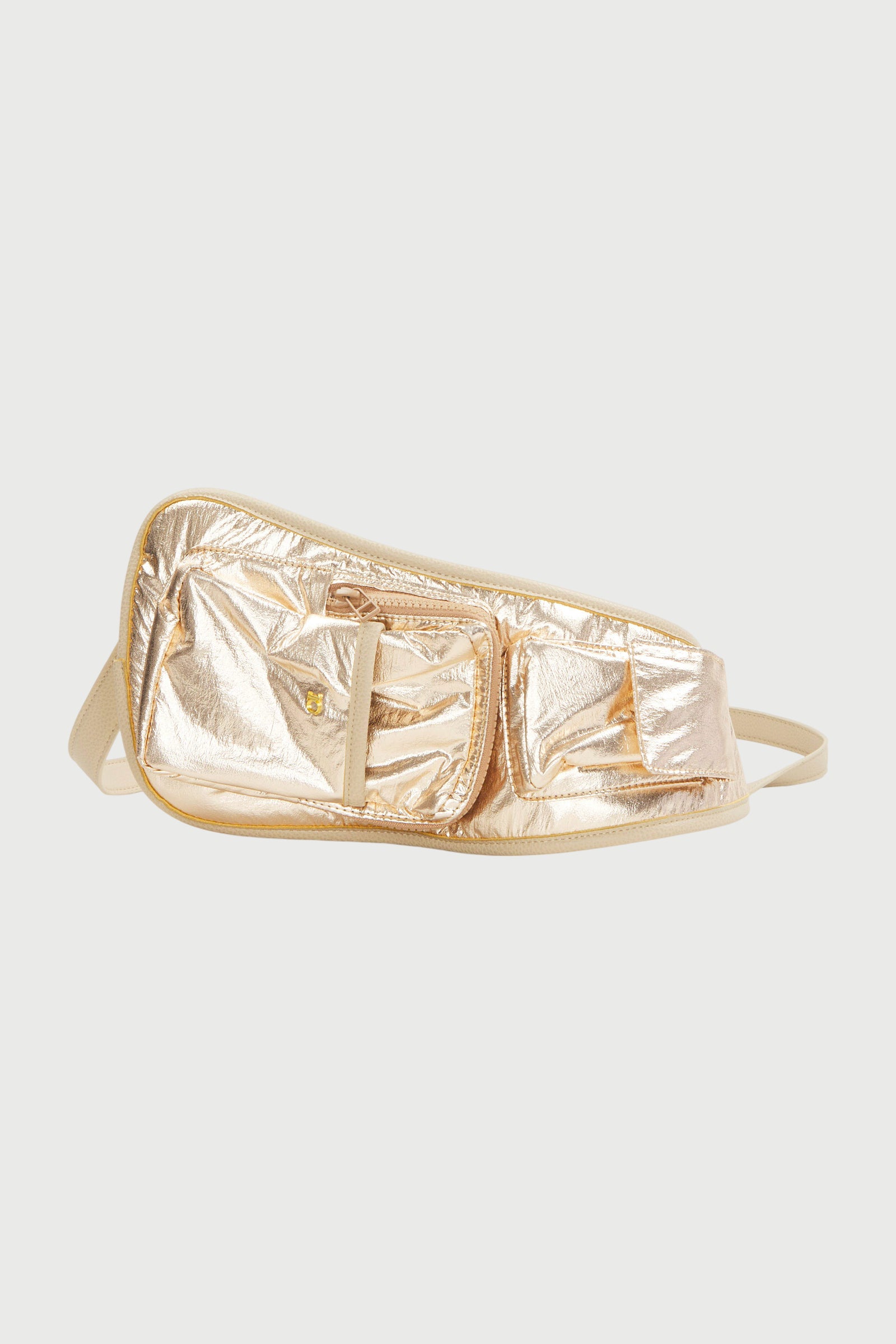 METALLIC CROSSBODY BAG