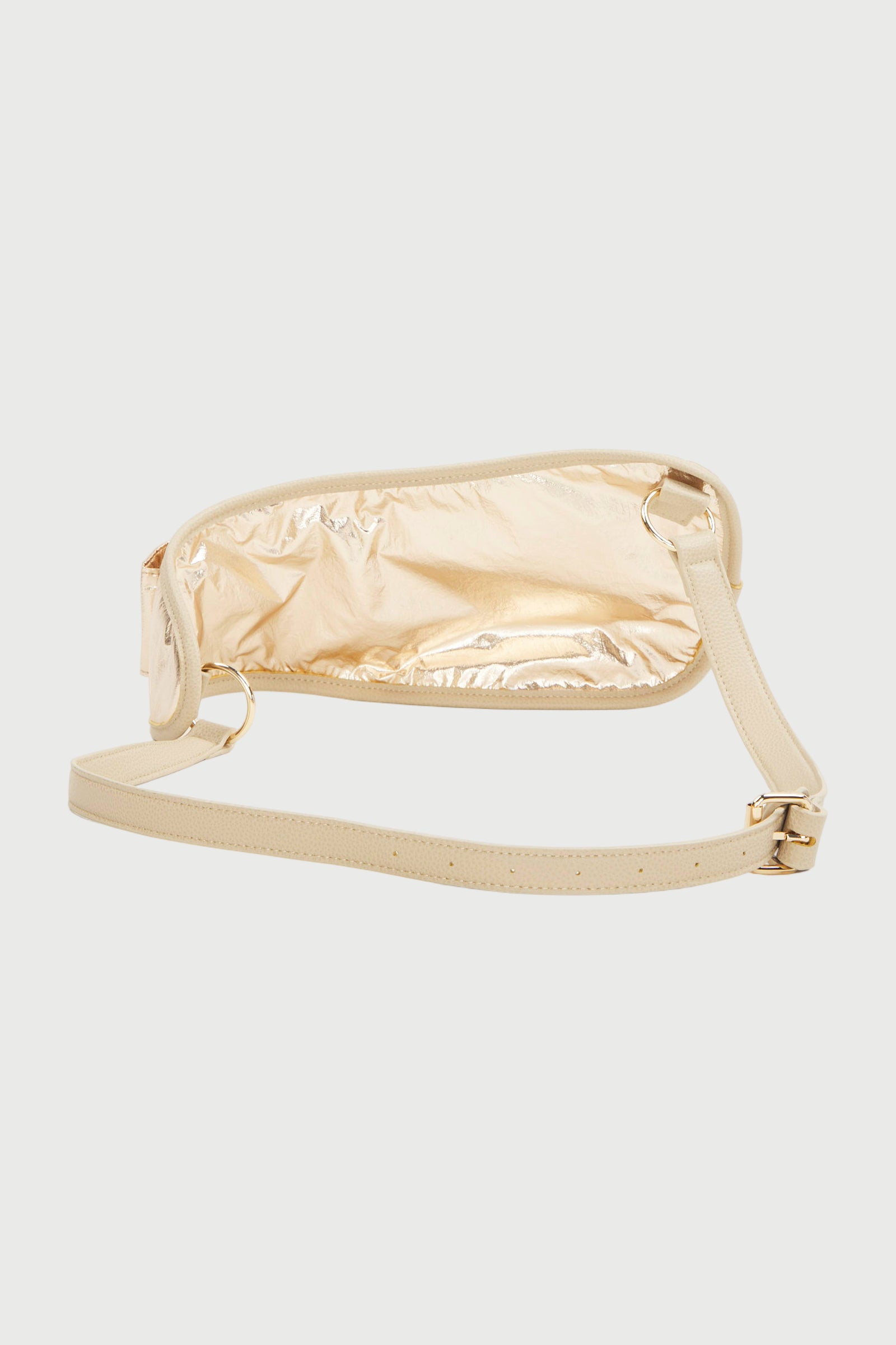 METALLIC CROSSBODY BAG