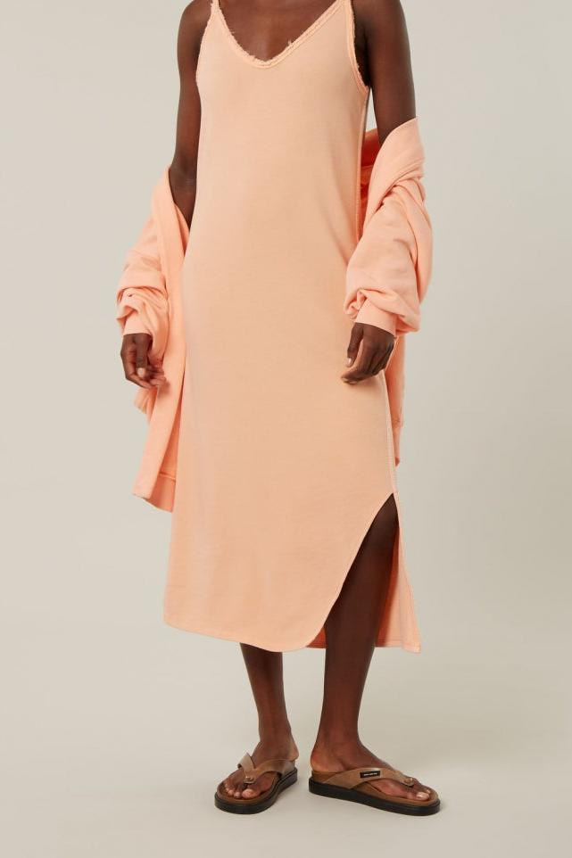 STRAPPY DRESS FLEECE