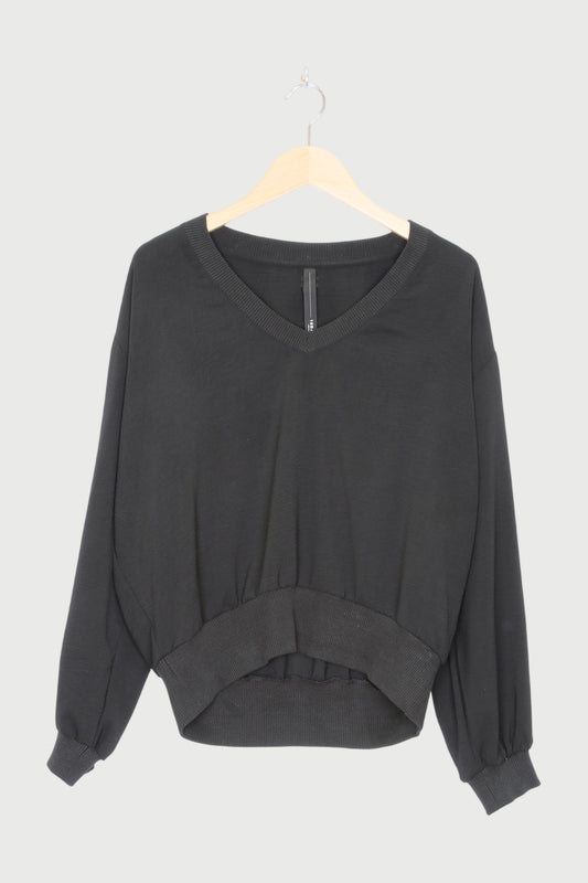 V-NECK BLOUSE SOFT CREPE