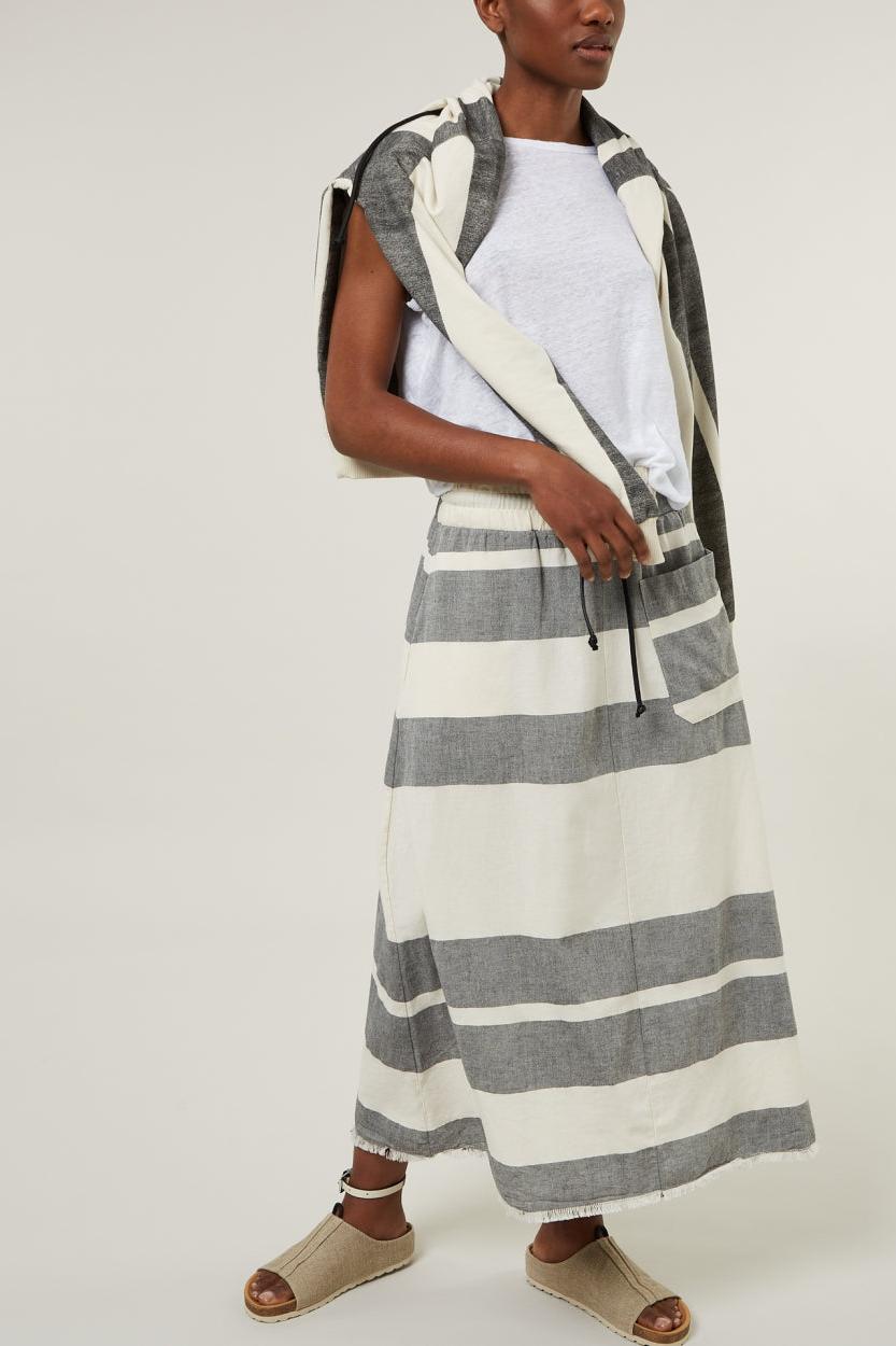 SKIRT BLOCK STRIPE