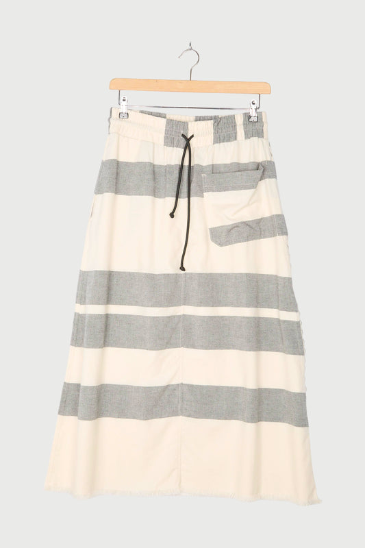 SKIRT BLOCK STRIPE