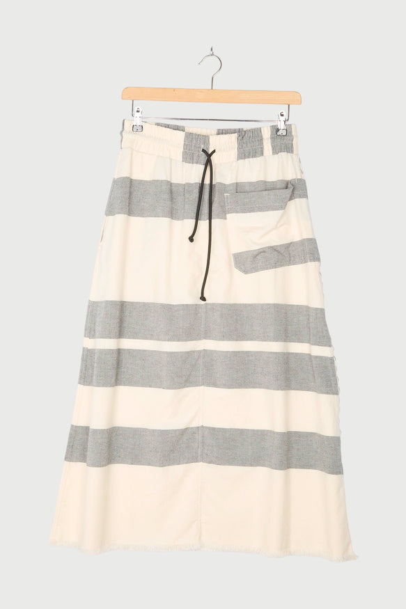SKIRT BLOCK STRIPE