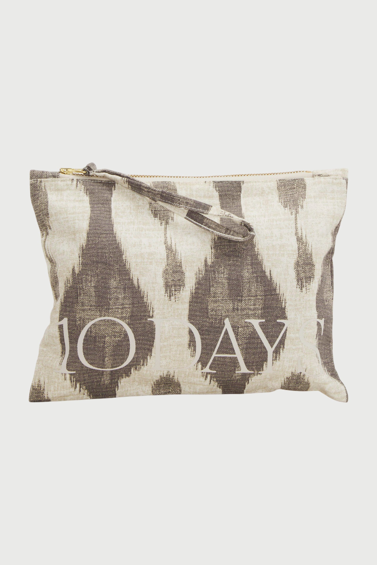 CANVAS CLUTCH IKAT