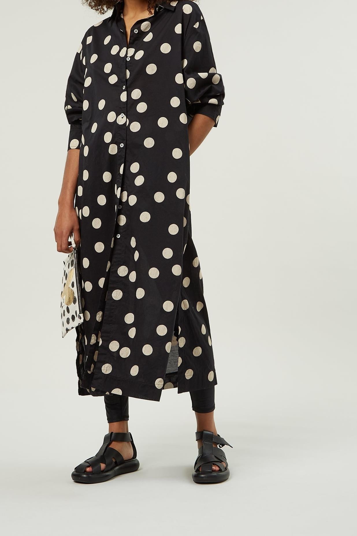 SHIRT DRESS POLKA DOT