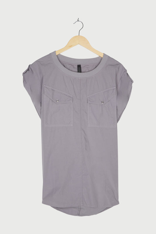 SHORTSLEEVE BLOUSE TWILL