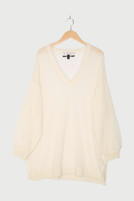 V-NECK SWEATER THIN KNIT