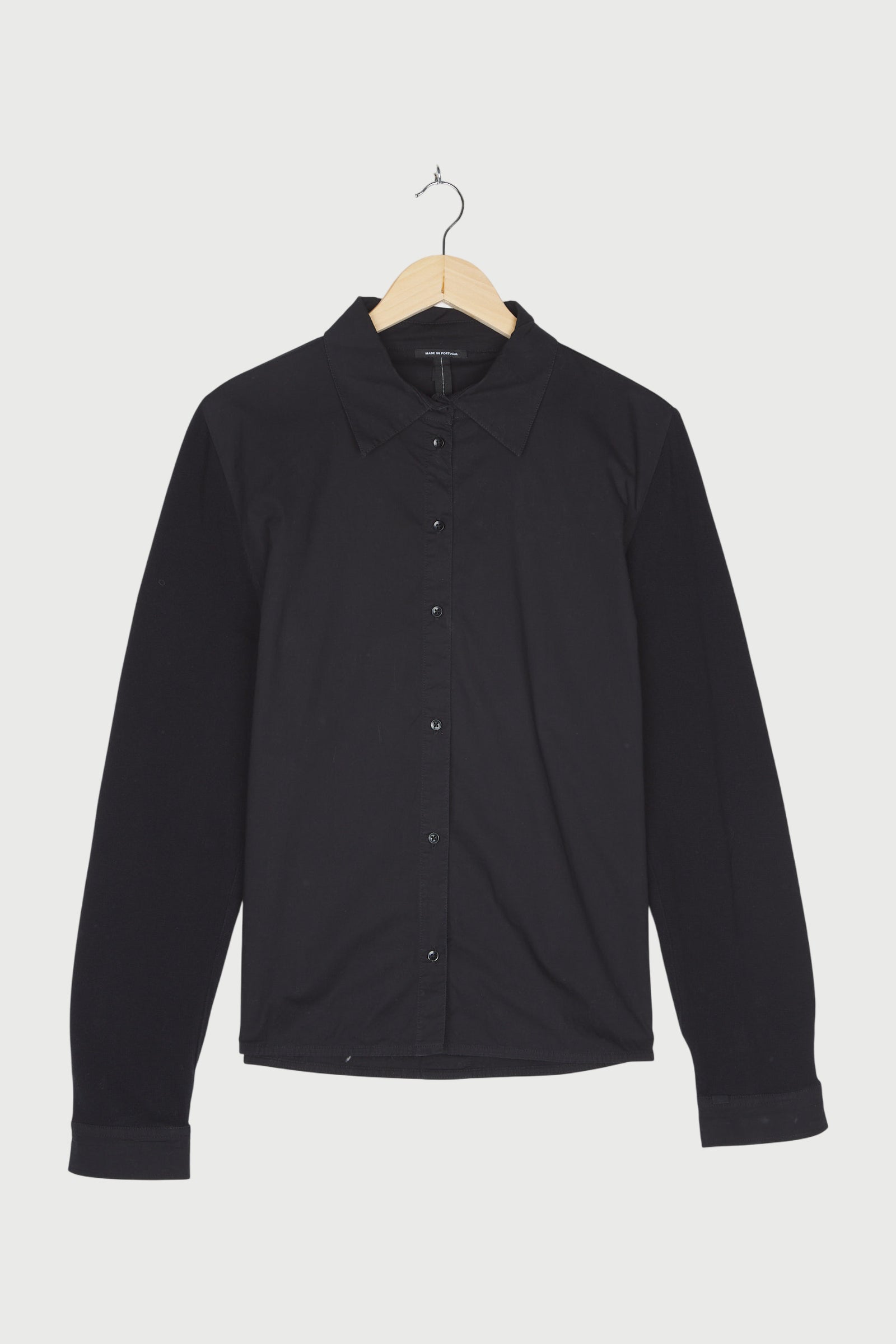 POPLIN CONTRAST SHIRT