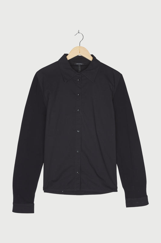 POPLIN CONTRAST SHIRT