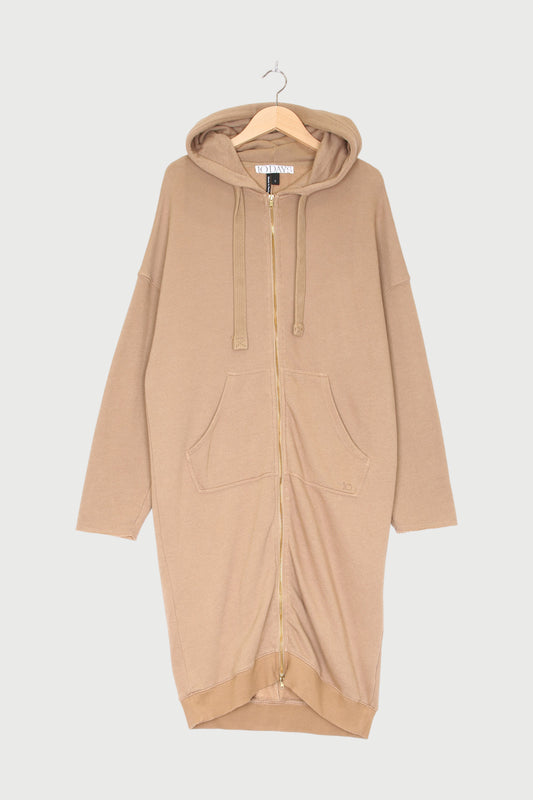 LONG ZIP HOODIE