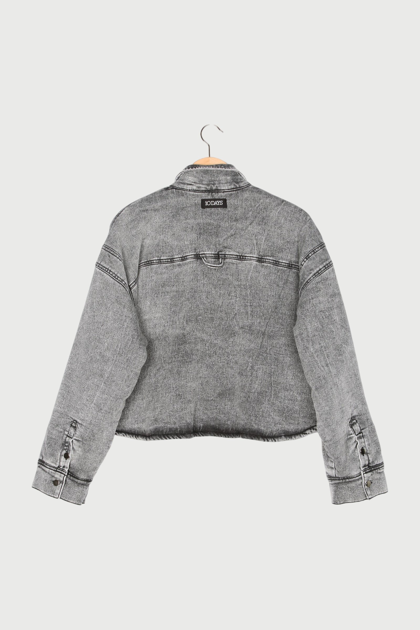 GEWATTEERD OVERHEMD JOG DENIM