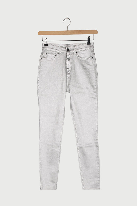 SKINNY DENIM METALLIC