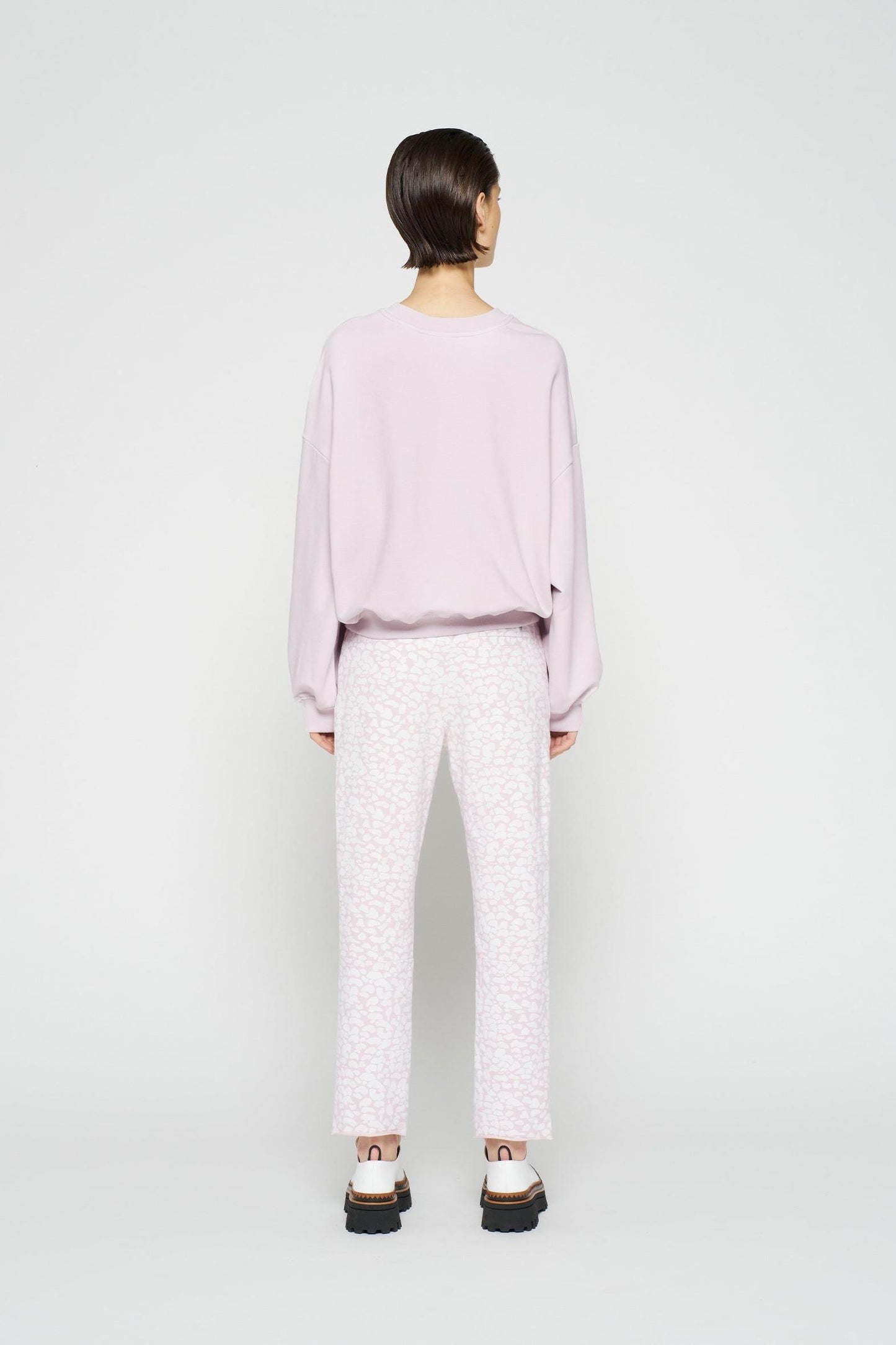 CROPPED JOGGER LEOPARD