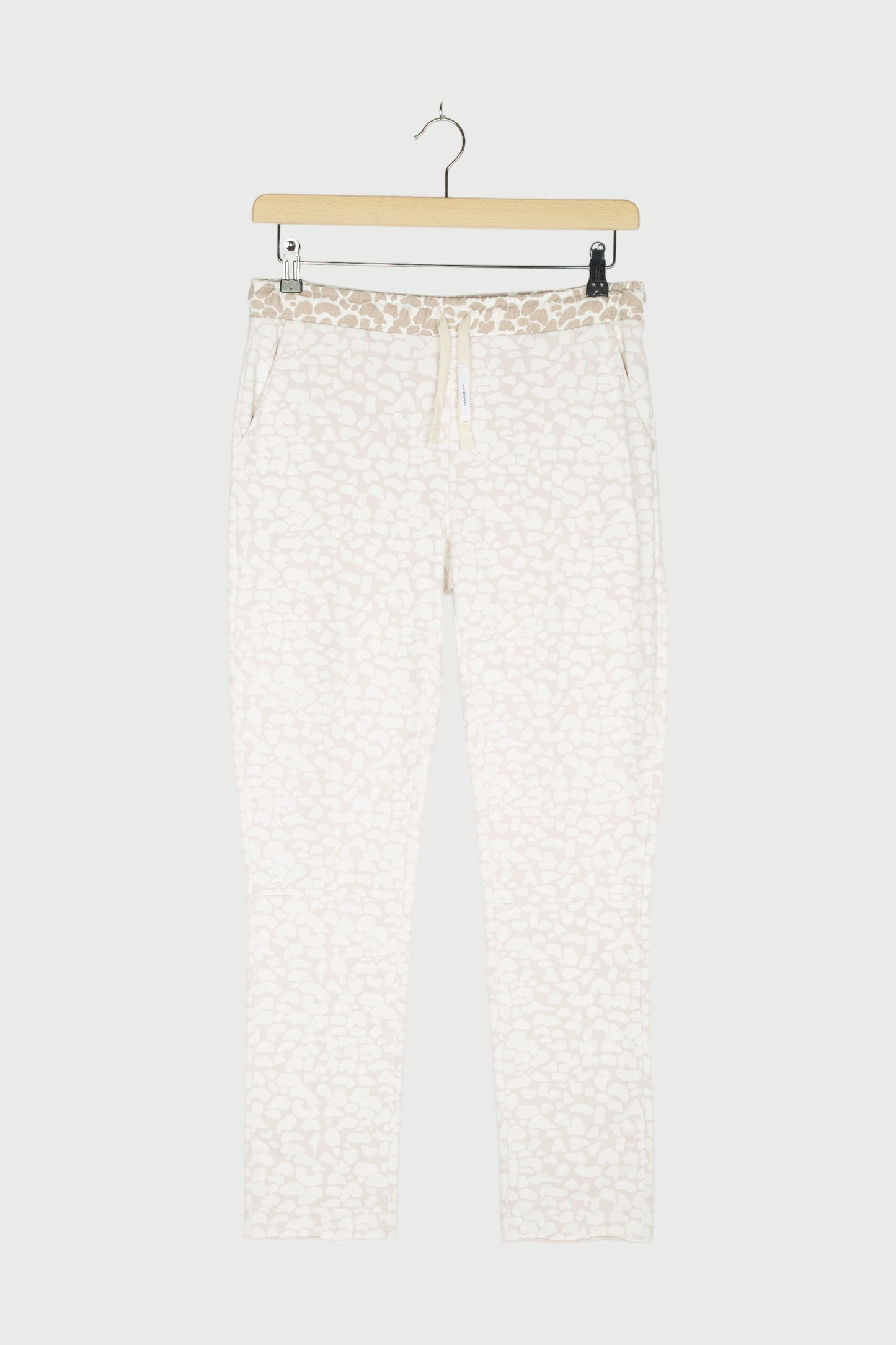CROPPED JOGGER LEOPARD