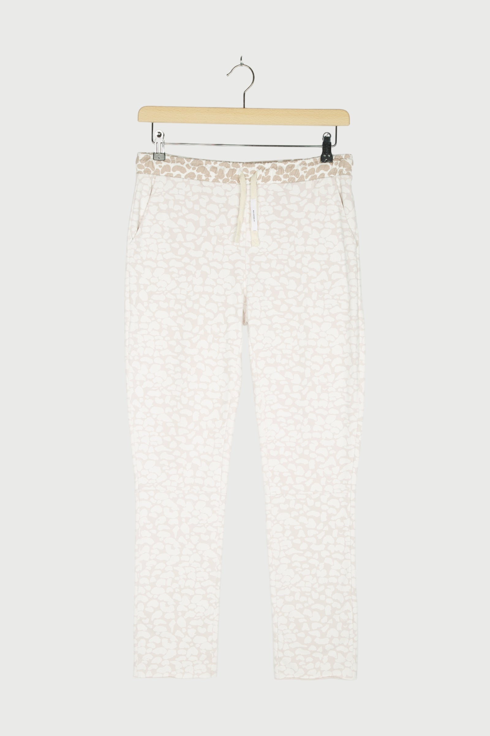 CROPPED JOGGER LEOPARD