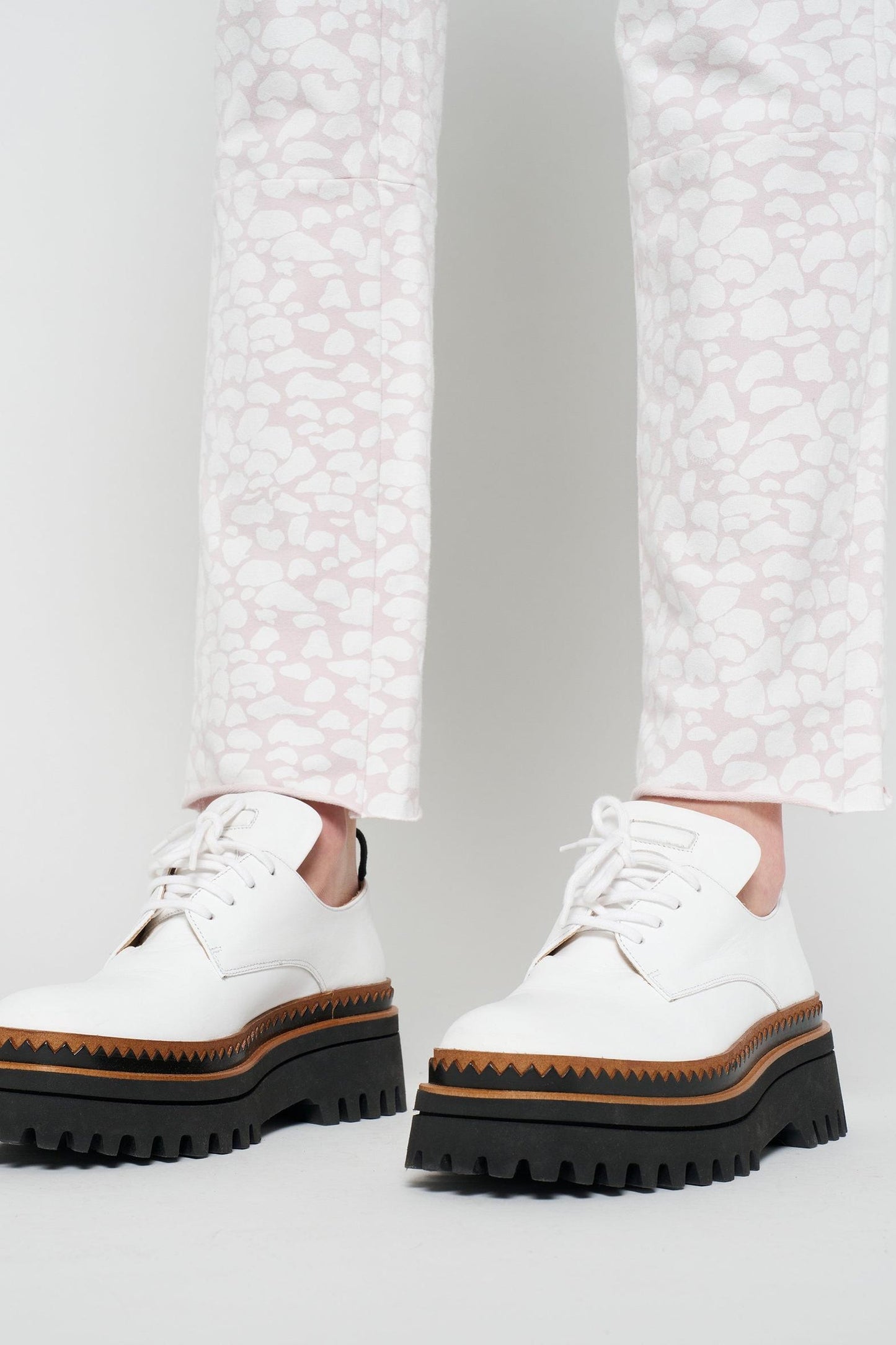CROPPED JOGGER LEOPARD