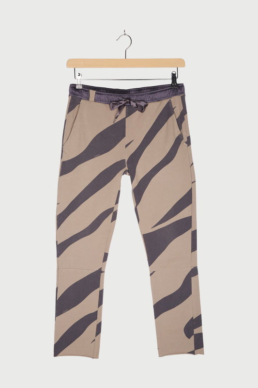 CROPPED JOGGER ZEBRA
